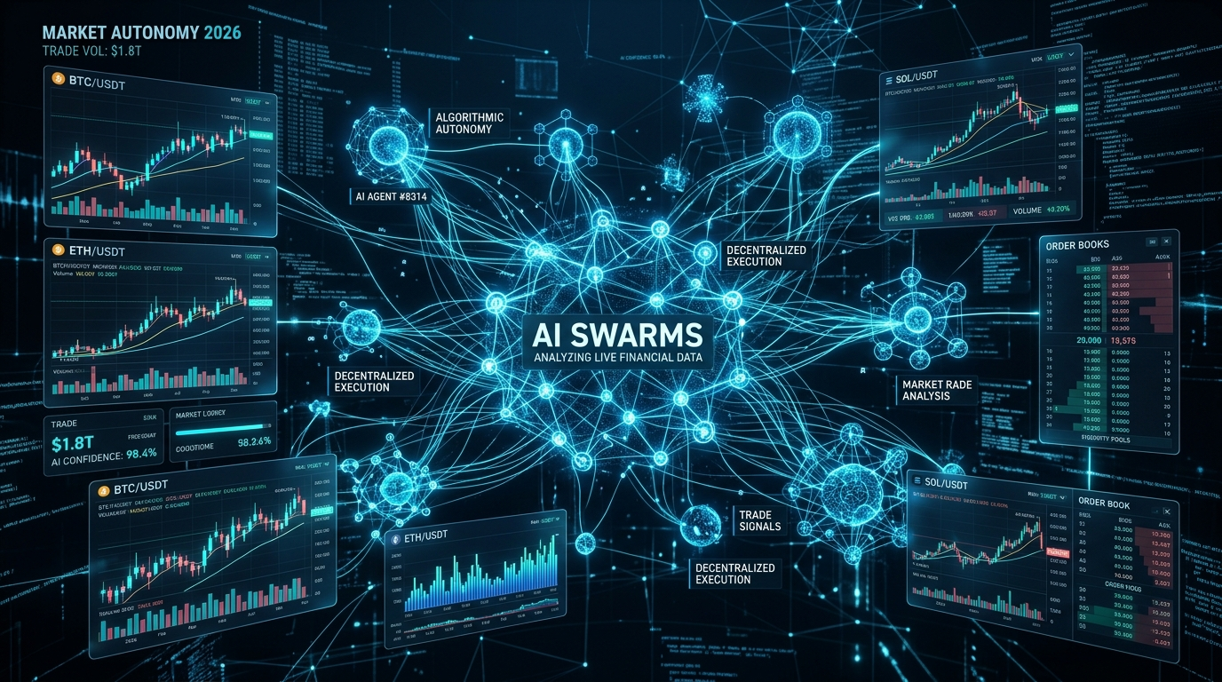 Взлёт нарратива AI-агентов и роевого интеллекта (AI Swarms & Autonomy): как мультиагентные системы захватывают крипторынок в сентябре 2026