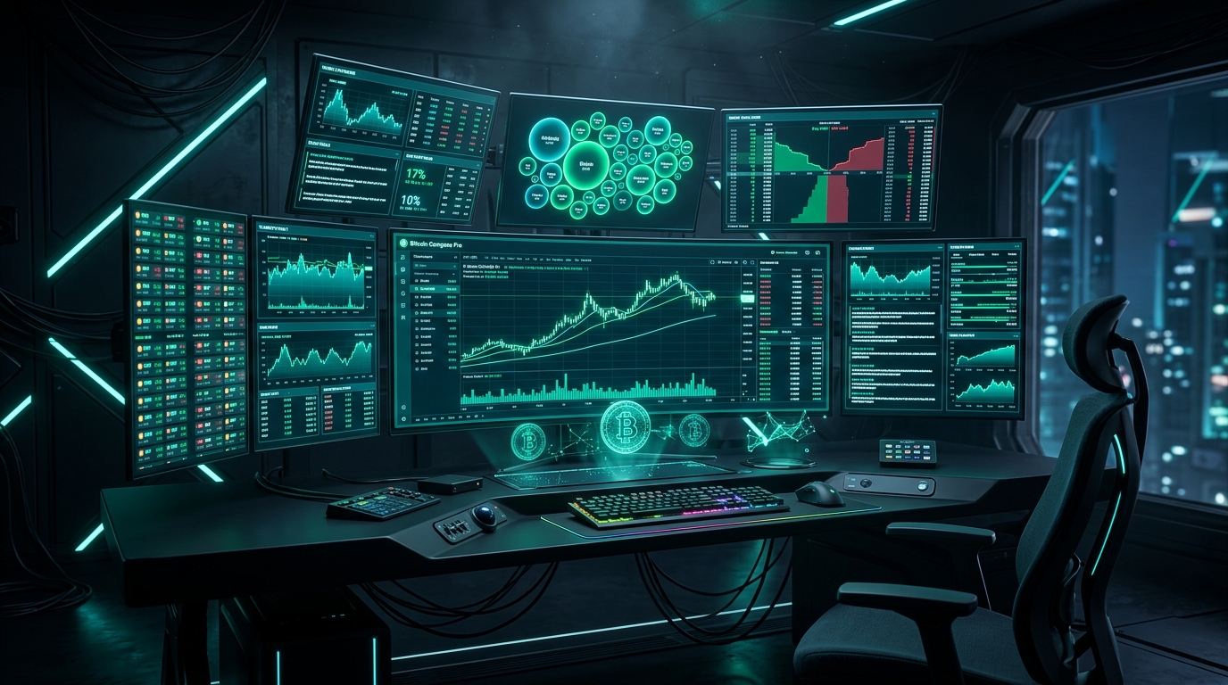Лучшие скринеры и терминалы криптовалют 2026: Сравнение TradingView, CoinMarketCap, CryptoBubbles и Bitcoin Compass Pro
