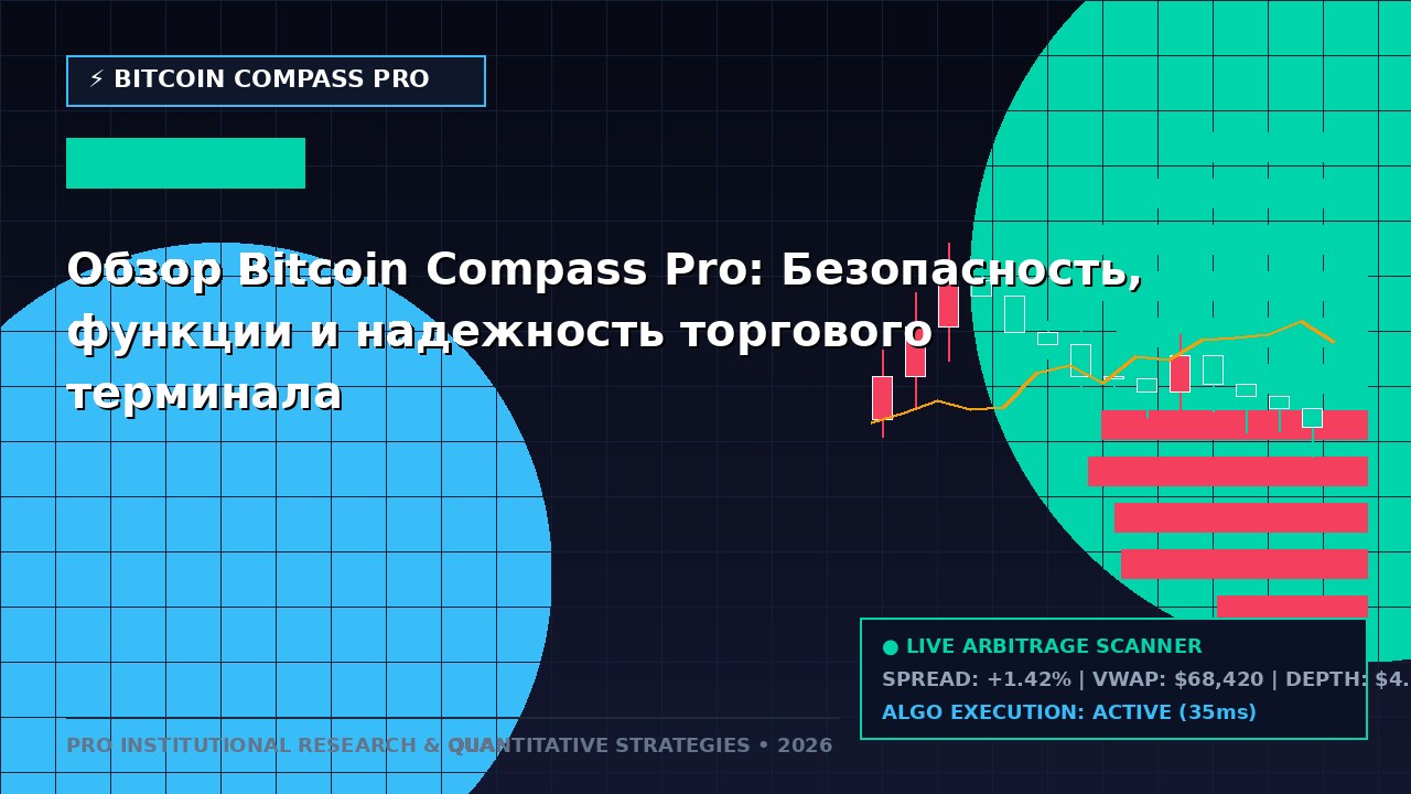 Обзор Bitcoin Compass Pro: Безопасность, функции и надежность торгового терминала