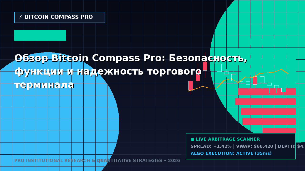 Обзор Bitcoin Compass Pro: Безопасность, функции и надежность торгового терминала