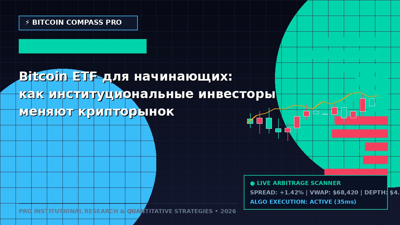 Bitcoin ETF для начинающих: как институциональные инвесторы меняют крипторынок