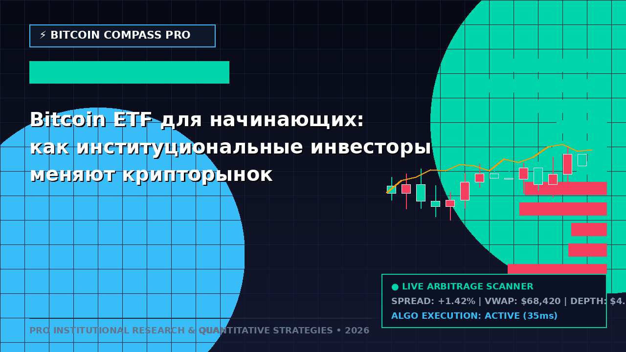 Bitcoin ETF для начинающих: как институциональные инвесторы меняют крипторынок