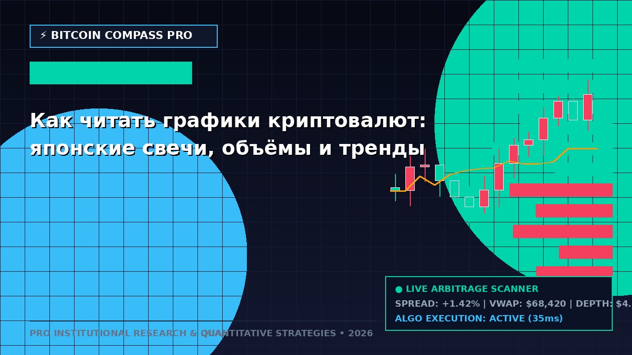 Как читать графики криптовалют: японские свечи, объёмы и тренды