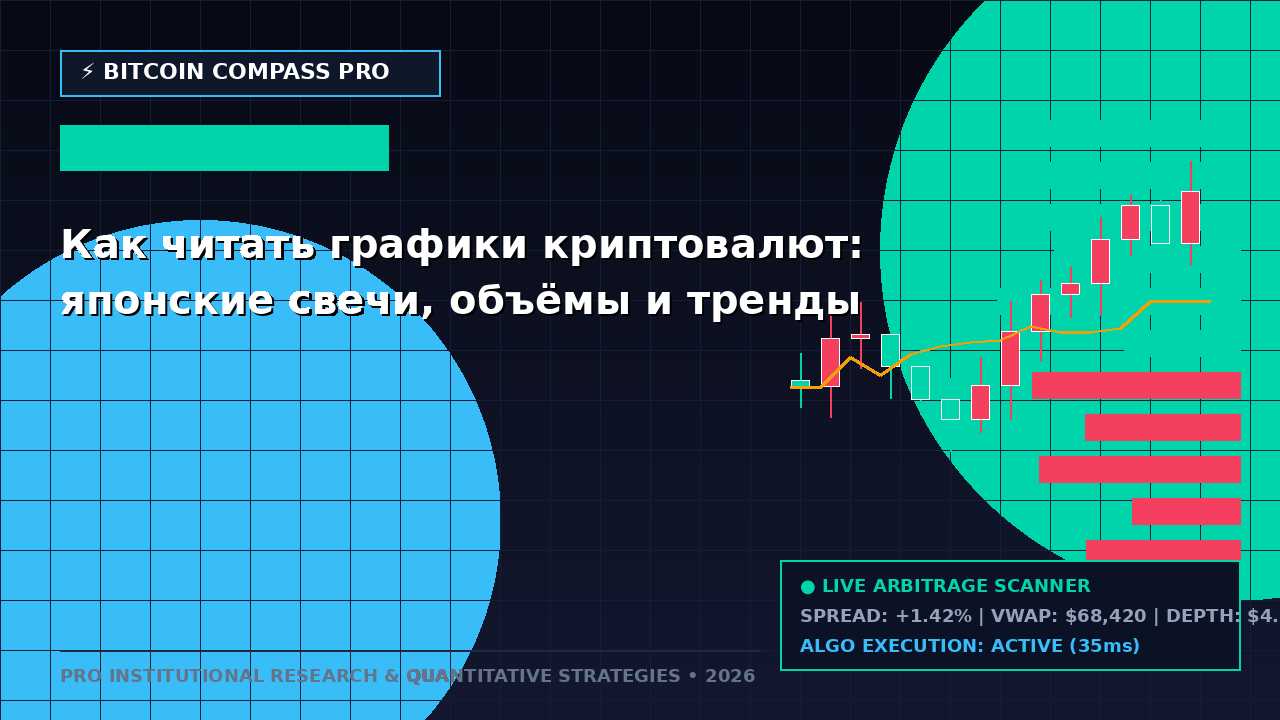 Как читать графики криптовалют: японские свечи, объёмы и тренды
