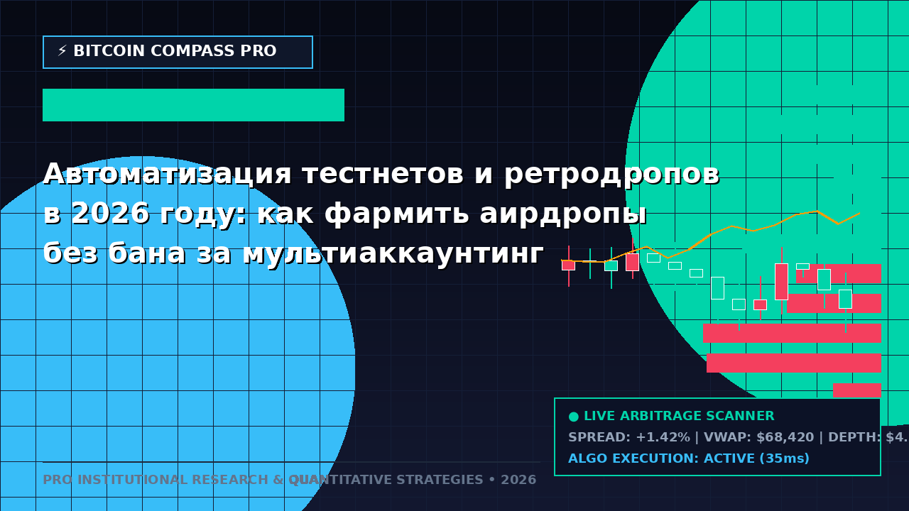 Автоматизация тестнетов и ретродропов в 2026 году: как фармить аирдропы без бана за мультиаккаунтинг