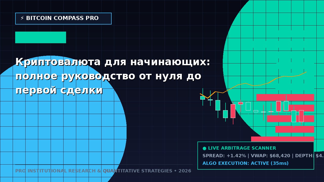 Криптовалюта для начинающих: полное руководство от нуля до первой сделки