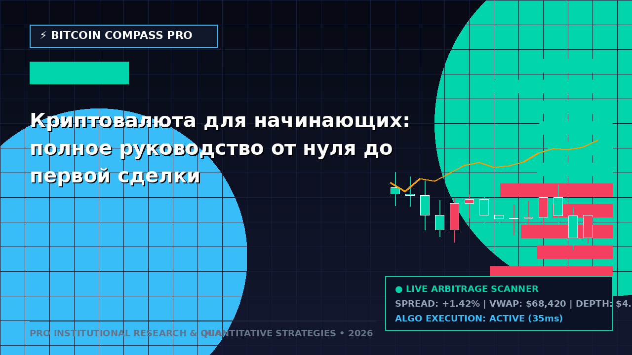 Криптовалюта для начинающих: полное руководство от нуля до первой сделки