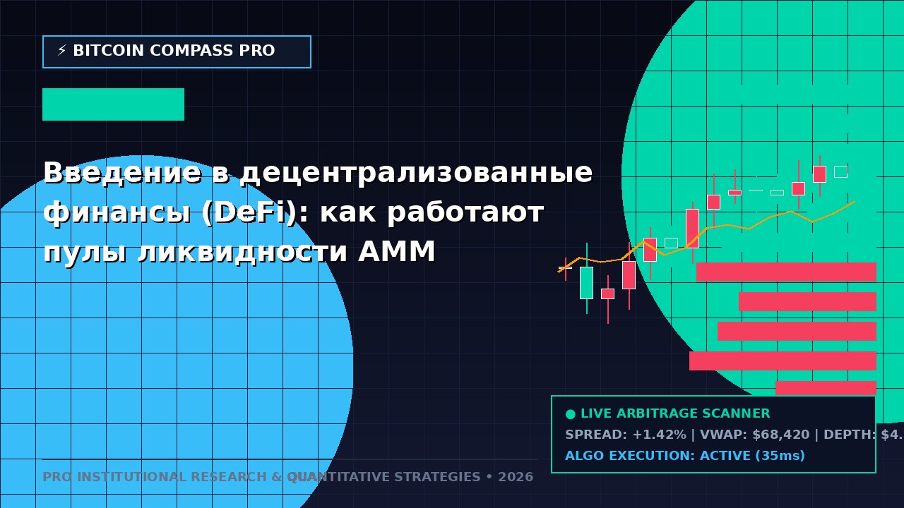 Введение в децентрализованные финансы (DeFi): как работают пулы ликвидности AMM