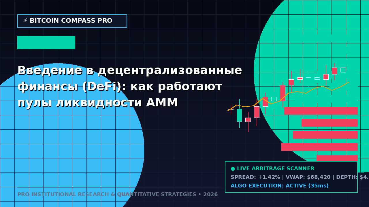 Введение в децентрализованные финансы (DeFi): как работают пулы ликвидности AMM