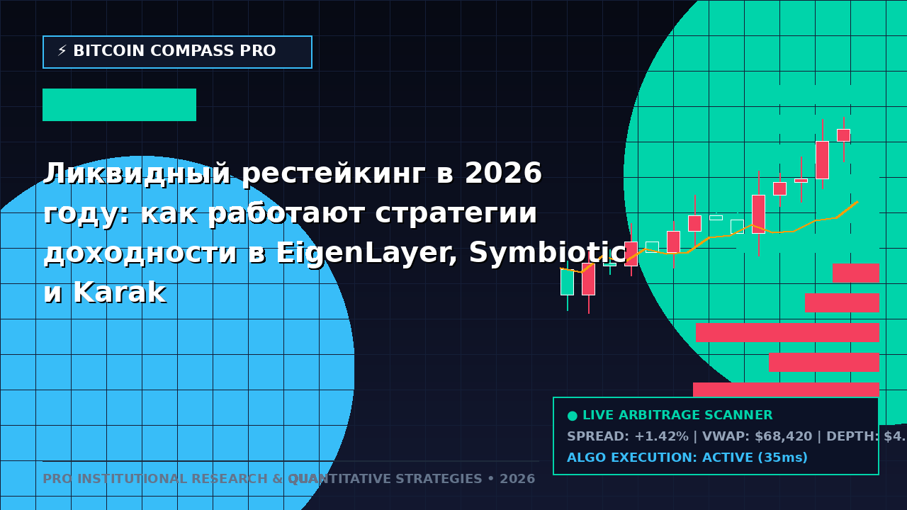 Ликвидный рестейкинг в 2026 году: как работают стратегии доходности в EigenLayer, Symbiotic и Karak