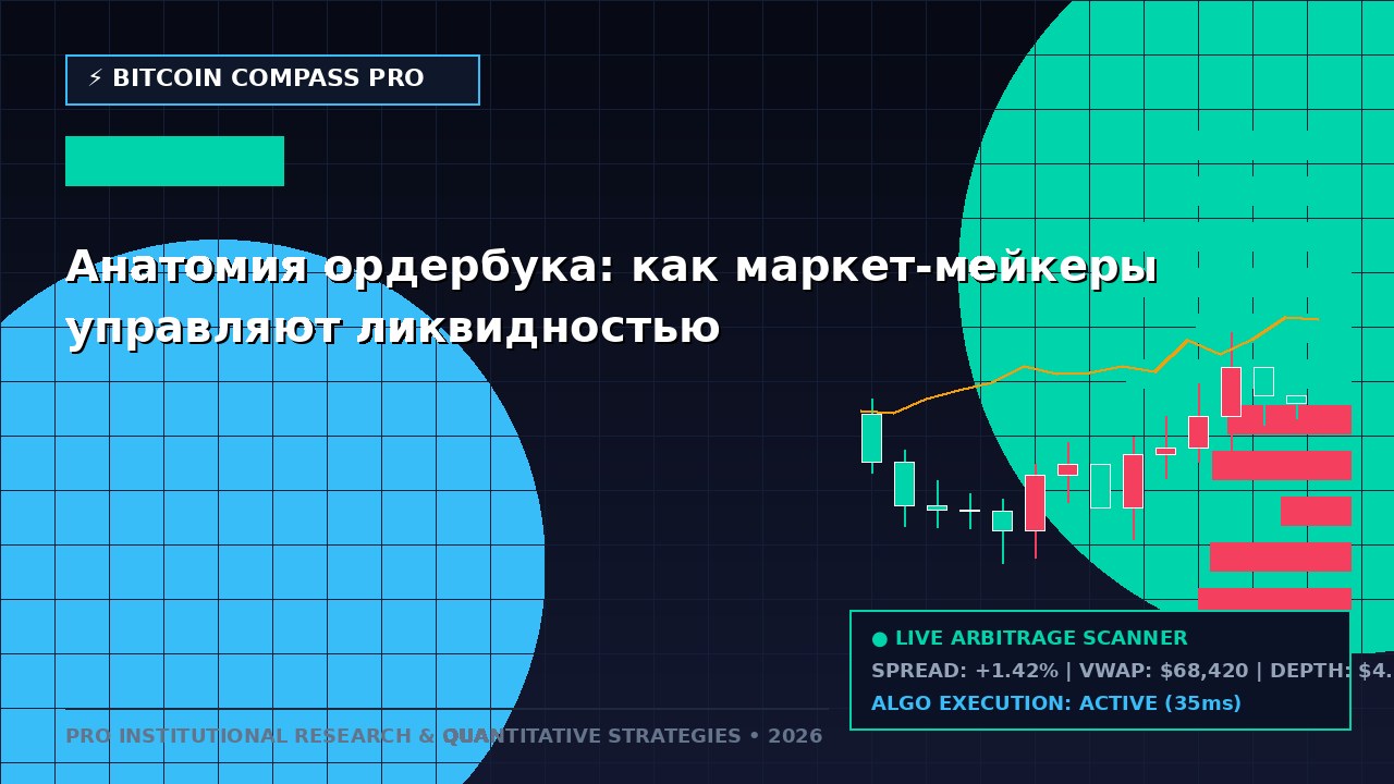 Анатомия ордербука: как маркет-мейкеры управляют ликвидностью