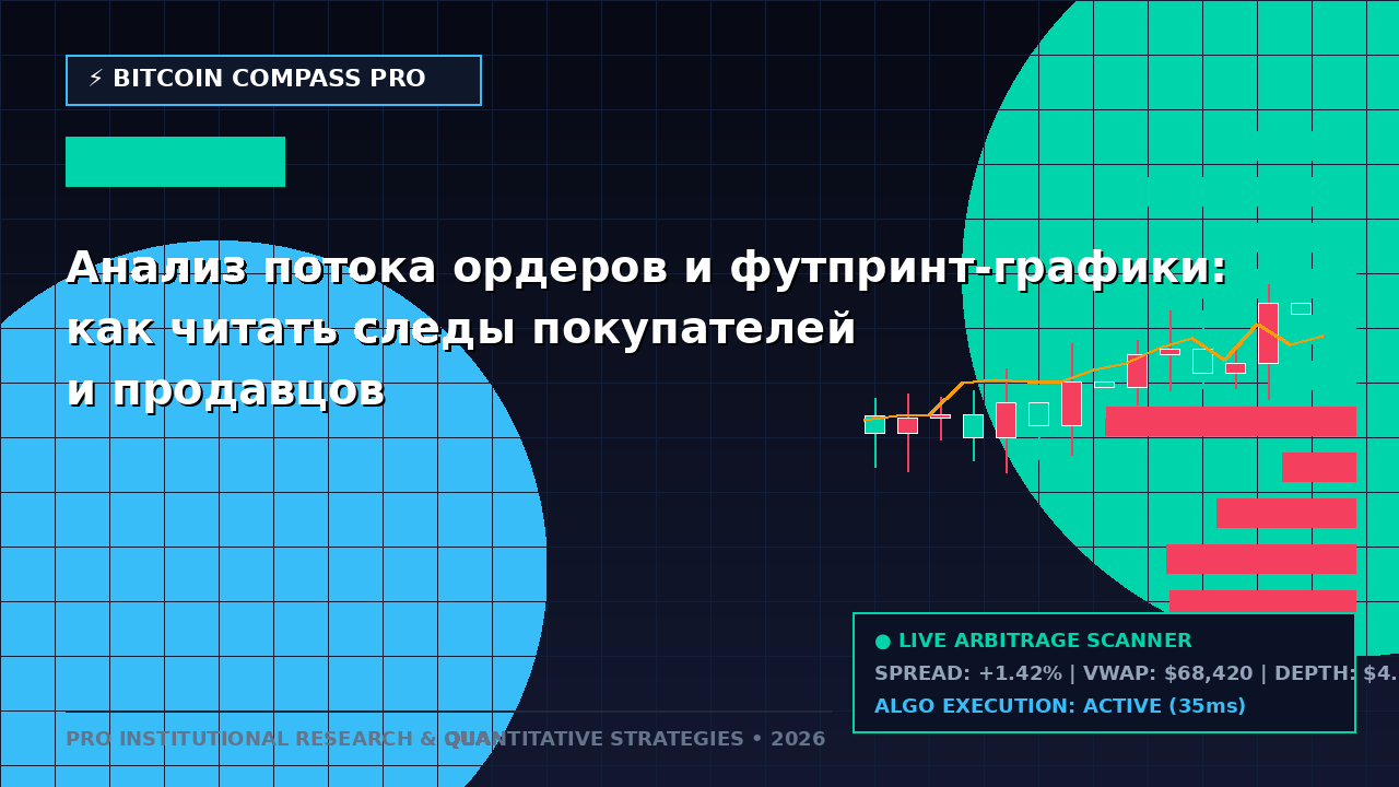 Анализ потока ордеров и футпринт-графики: как читать следы покупателей и продавцов