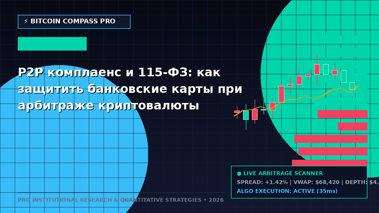 P2P комплаенс и 115-ФЗ: как защитить банковские карты при арбитраже криптовалюты