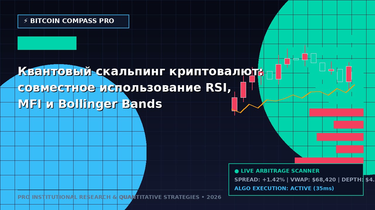 Квантовый скальпинг криптовалют: совместное использование RSI, MFI и Bollinger Bands