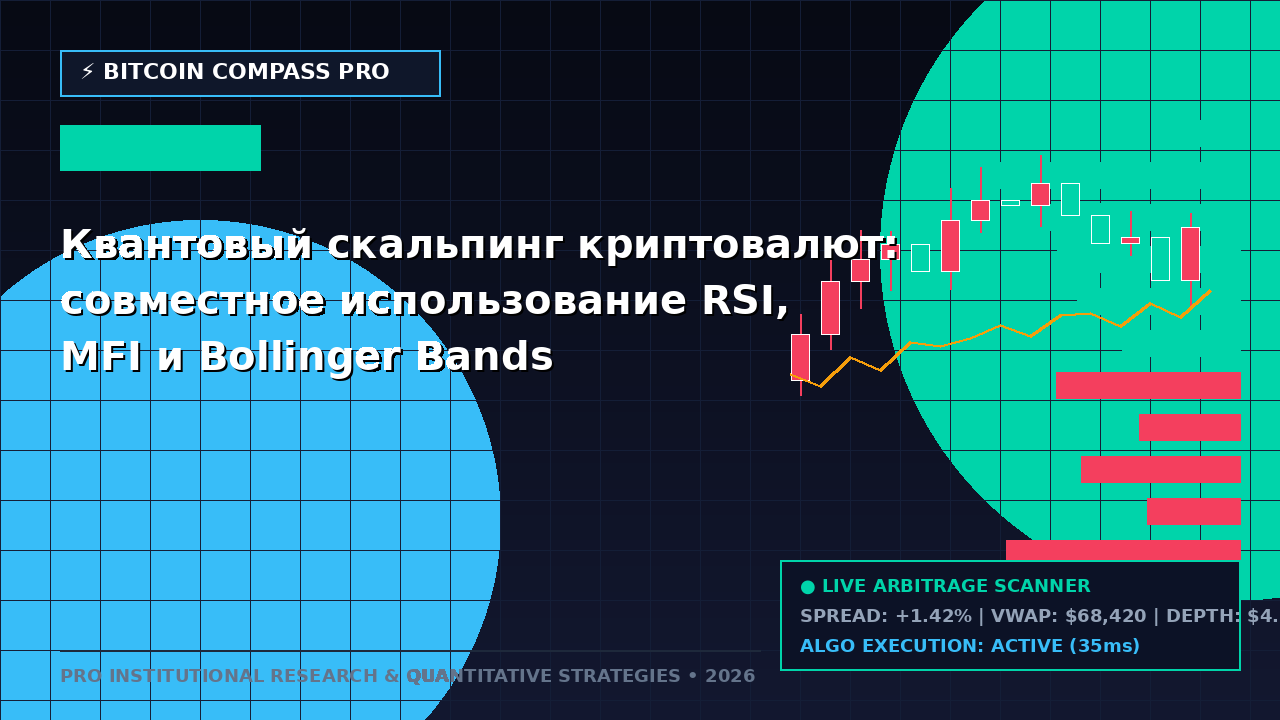 Квантовый скальпинг криптовалют: совместное использование RSI, MFI и Bollinger Bands