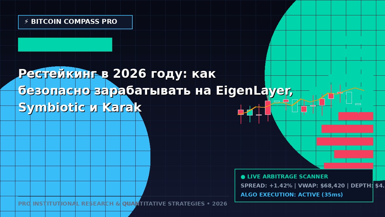 Рестейкинг в 2026 году: как безопасно зарабатывать на EigenLayer, Symbiotic и Karak