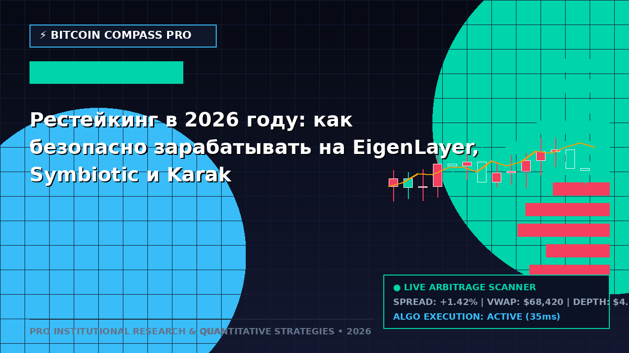 Рестейкинг в 2026 году: как безопасно зарабатывать на EigenLayer, Symbiotic и Karak