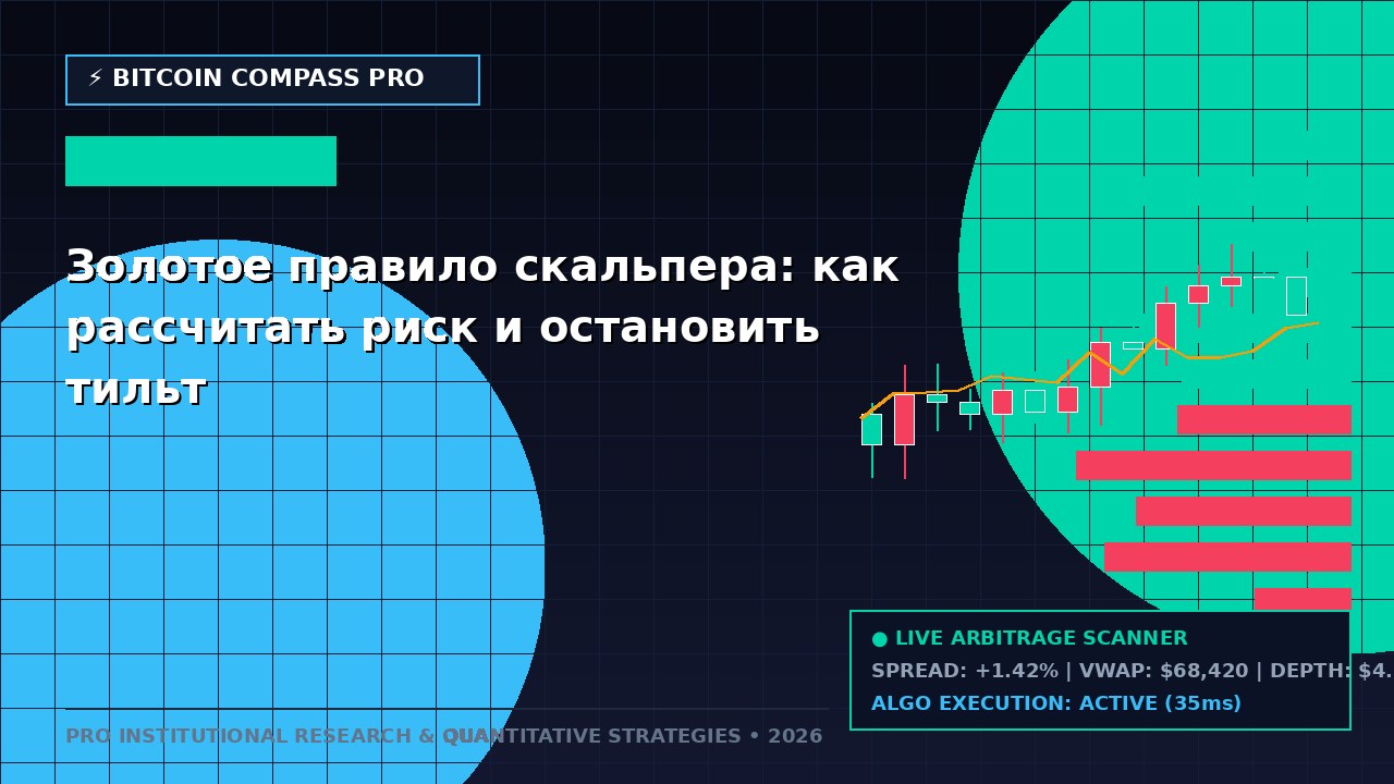 Золотое правило скальпера: как рассчитать риск и остановить тильт