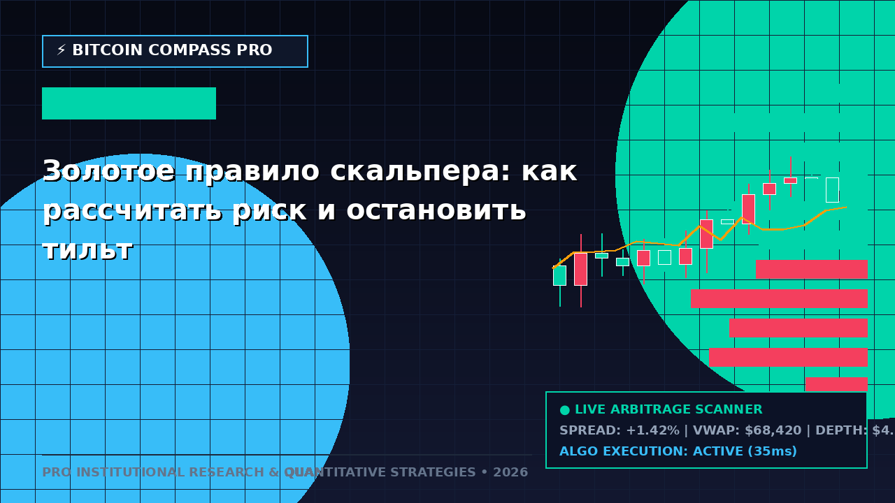 Золотое правило скальпера: как рассчитать риск и остановить тильт