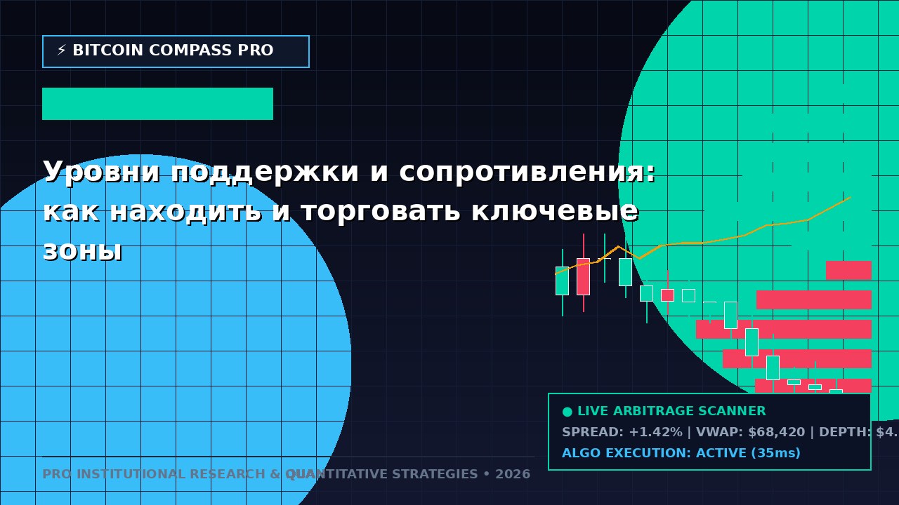 Уровни поддержки и сопротивления: как находить и торговать ключевые зоны