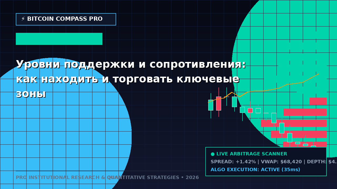 Уровни поддержки и сопротивления: как находить и торговать ключевые зоны