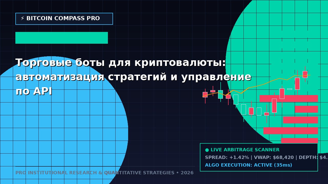 Торговые боты для криптовалюты: автоматизация стратегий и управление по API