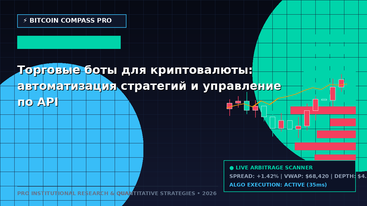 Торговые боты для криптовалюты: автоматизация стратегий и управление по API